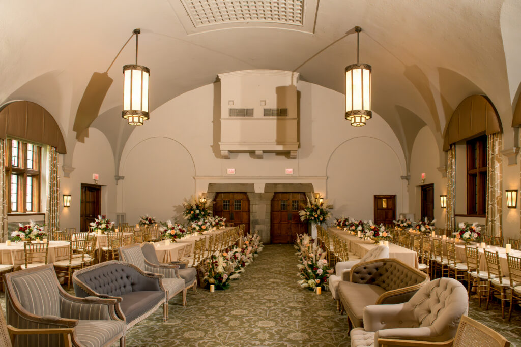 Merion Tribute House multiple spaces to gather for parties of all sizes.